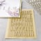 12 Pack: Gold Puffy Modern Alphabet Stickers by Recollections™